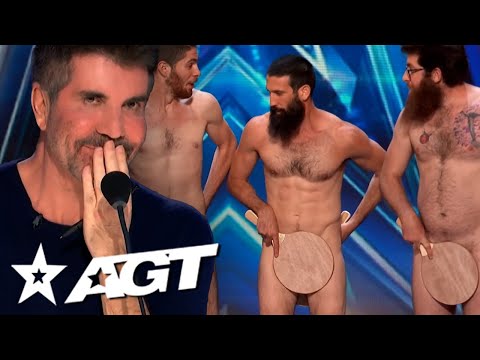 Naked Audition SHOCKS The Judges on America's Got Talent 2023