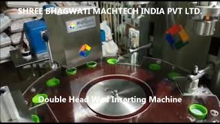 Double  Head Automatic Cap Lining Machine, Wad Inserting Machine Wealth