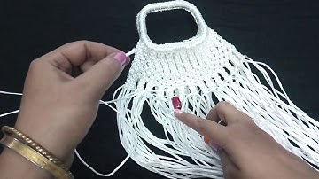 [2019 special latest design] Macrame Bag Design No. 5 (Part II)