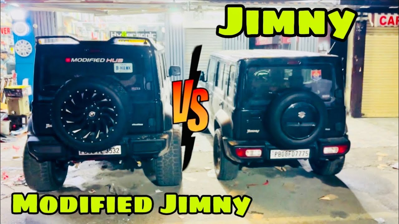 Jimny vs modified Jimny || loudest test with Jimny || modified hub Jimny