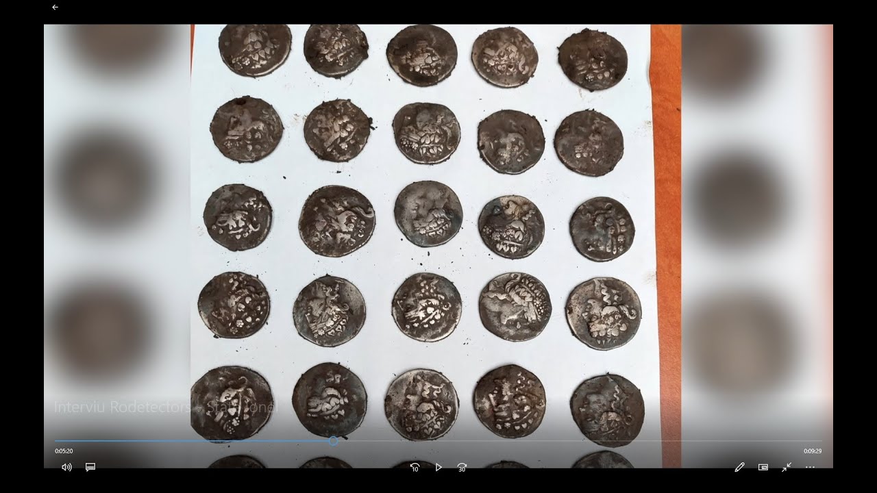 Comoara din Pădurea Râioasa - Povestea a 210 monede grecești din argint, din secolul al IV-lea