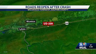 PSP Multiple medical helicopters called to crash in Dauphin County