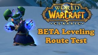 Full *NEW* Beta Stress Test Mage Speed Leveling (Levels 1-6 in 34 minutes) Guide