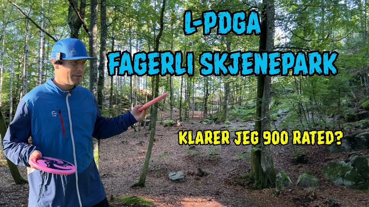 Nanset (Fagerli Skjenepark) L-PDGA Front 9. Disc golf i Larvik