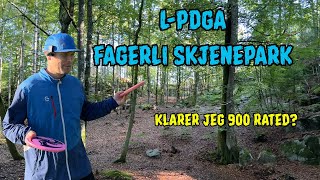 Nanset (Fagerli Skjenepark) L-PDGA Front 9. Disc golf i Larvik