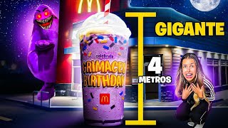 Fiz Um Milkshake Gigante Do Grimace E Me Arrependi