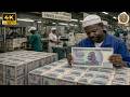 Inside Zimbabwe's Money Factory: The Day They Printed a $100 Trillion Banknote (Full Process)
