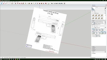 Modeling Tokarev in SketchUp