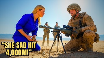 Ze was gewoon hulzen aan het oprapen - totdat een Amerikaanse marinier haar uitdaagde om maximaal...