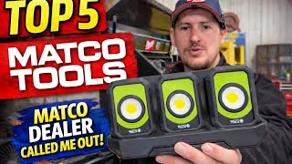 Top 5 Matco Tools I Own (After My Matco Guy Called Me Out