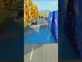 Most chaotic race I've ever played. Watch until the end #shorts #car #funny