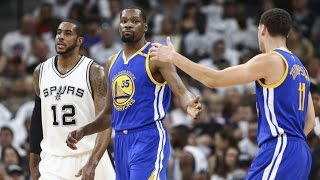 Kawhi Leonard Sits Out Game 3! Warriors Take 3-0 Lead! Warriors Spurs Game 3