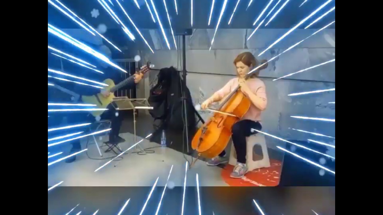 Музыкальный сет на \"Достоевской\". - YouTube