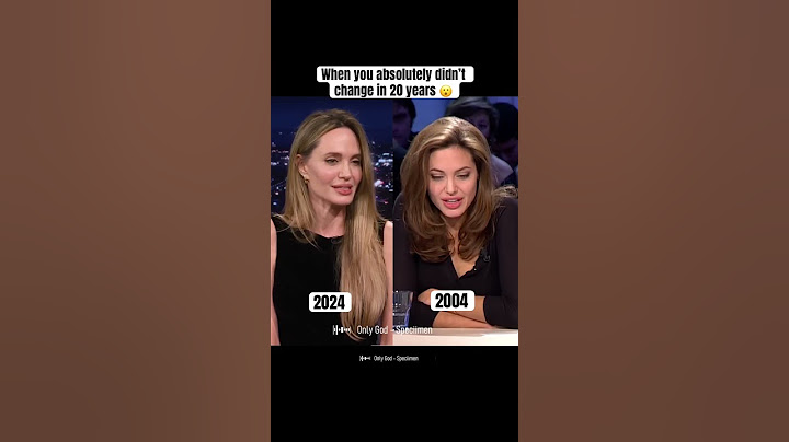 Angelina Jolie absolutely didn’t change in 20 years 😮🤍Music by @speciimen_  #angelinajolie