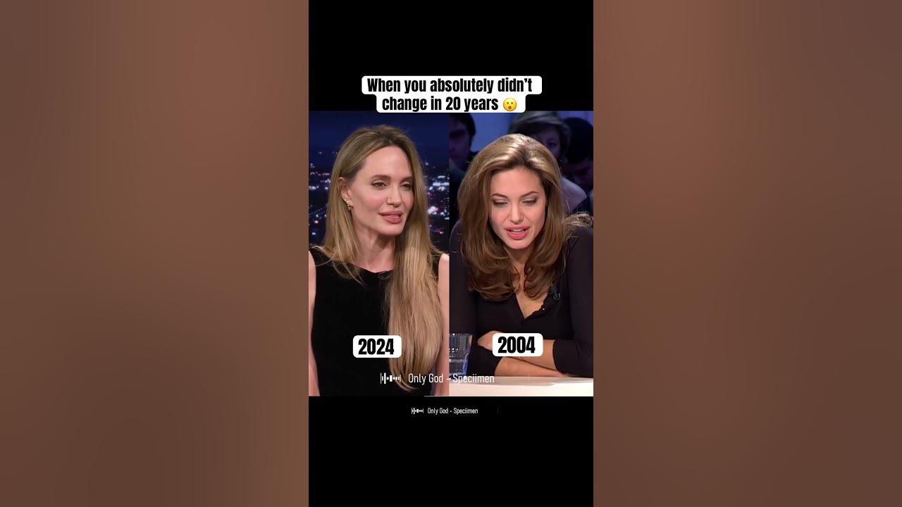Angelina Jolie absolutely didn’t change in 20 years 😮🤍Music by @speciimen_ #angelinajolie Angelina Jolie absolutely didn’t change in 20 years 😮🤍Music by @speciimen_ #angelinajolie