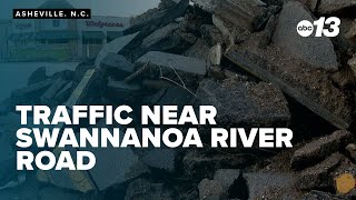 Swannanoa River road remains closed, causes major traffic