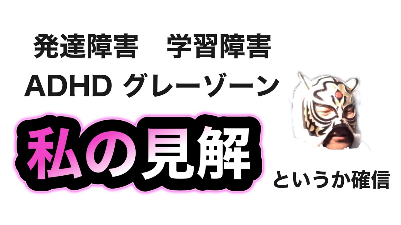 【発達障害・学習障害・ADHD・グレーゾーンのお子さんたちについての私の意見（確信）】