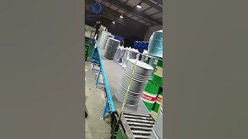 Show you how Telescopic Belt Conveyor works in the steel drum and barrels industry