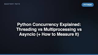 Python Concurrency Explained: Threading vs Multiprocessing vs Asyncio (+ How to Measure It)