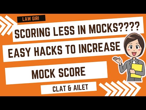 How to improve score in CLAT|Can improve CLAT Score in 30 days|CLAT Mock Analysis|CLAT Mock Strategy