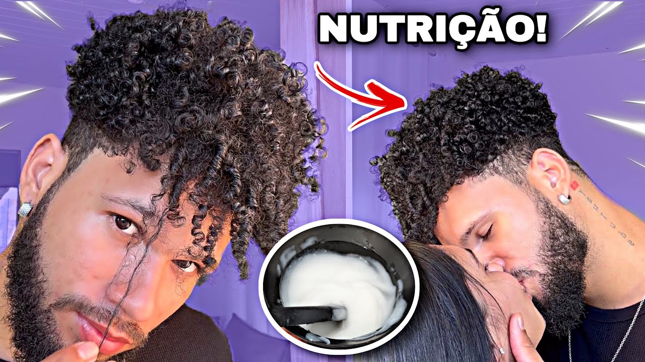 Receita de NUTRIÇÃO CAPILAR para cabelos crespos e cacheados | O CABELO CRESCE MUITO E NÃO CAI MAIS!