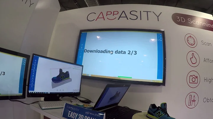 CES 2016 - Full-body scanning process