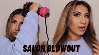 HOT AIR BRUSH BLOWOUT AT HOME!?? | 2020