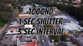 1000 ND 1Sec shutter, 3 Sec Interval