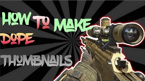 How To Dope And Professional Thumbnails Using Ps Touch And Phonto