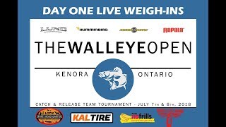 Kenora Walleye Open Day One