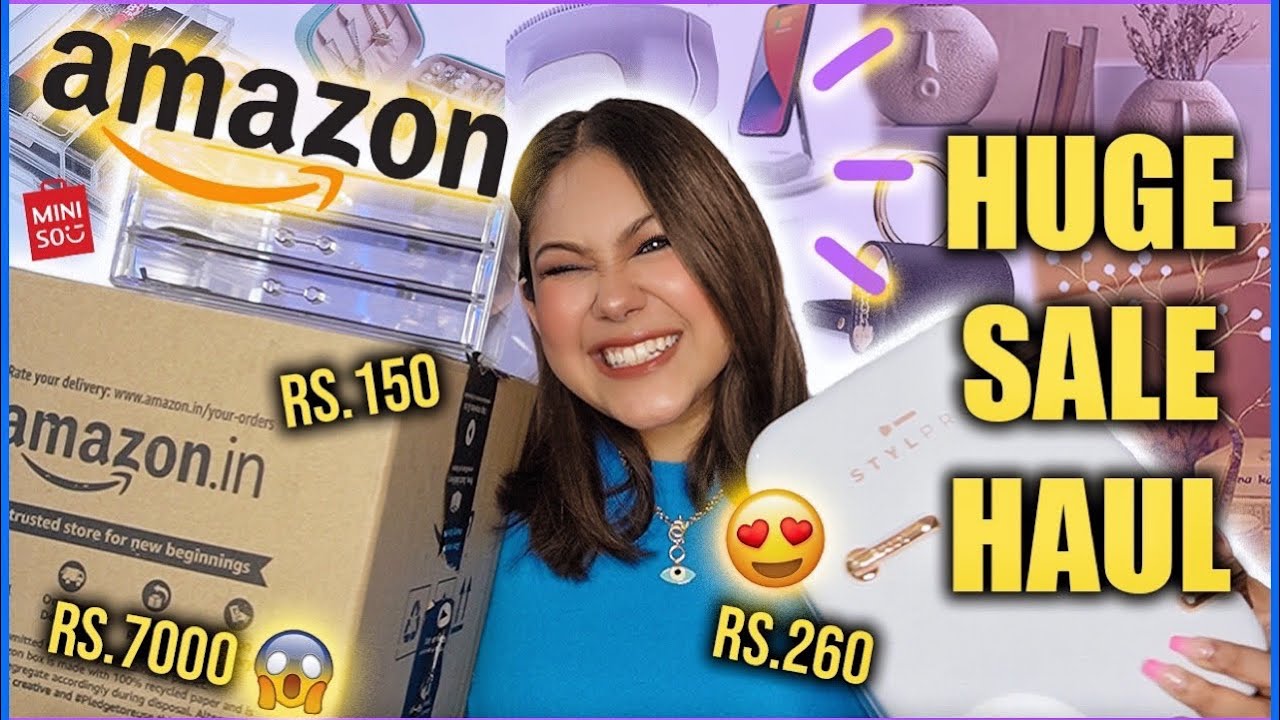*HUGE* AMAZON SALE HAUL New Home Shopping, Lights, Organisers, Decor