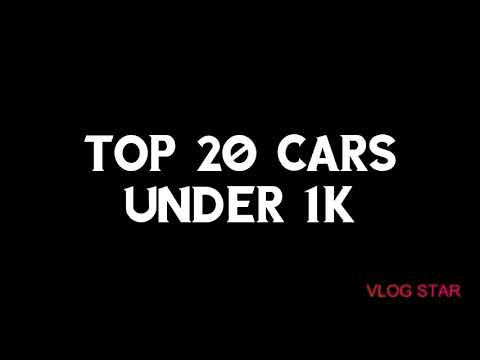 Top 20 cars under 1k - YouTube
