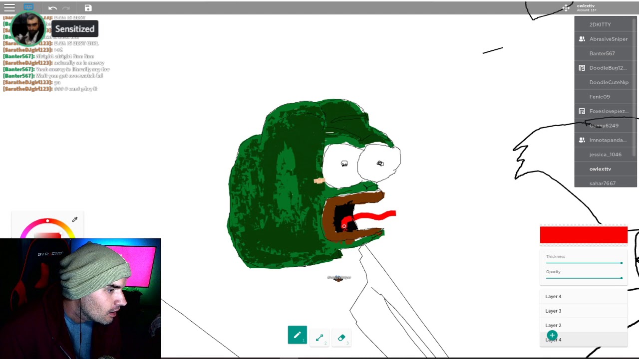 Drawing The Pepe Frog On Roblox Youtube - roblox pepe pepe