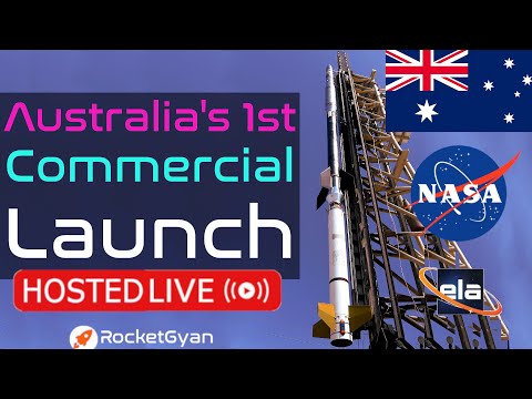 [Liftoff: 1:56:26] Australia's 1st Commercial Launch LIVE | Black Brant IX Launch | NASA Launch 1