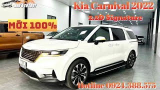 Kia Carnival 2.2D Signature 2022 Siêu Mới Đi 30km, Nilong Còn Nguyên. Hotline 0924.388.575