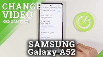 How to Change Video Quality of Screen Recorder in SAMSUNG Galaxy A52 – Set Up Screen Recorder