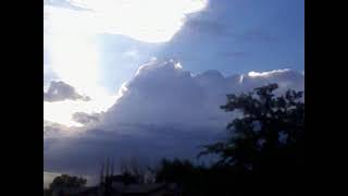 Towering Cumulus Casting Strange Shadow Across the Sky -071526 Tremonton Utah -Echo Top 31,000 feet