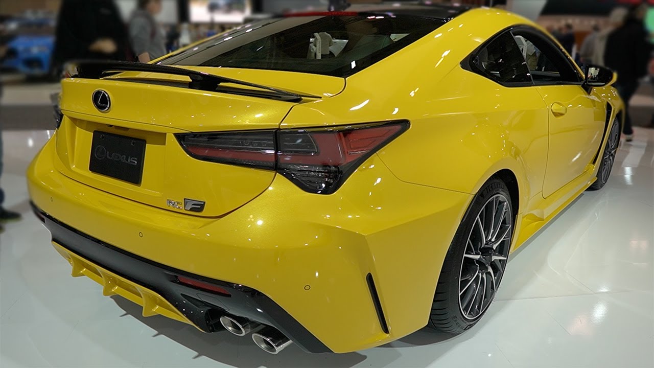 2020 Lexus RC F 2020 Toronto Auto Show - YouTube