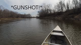 Gunshots While Fishing a River in Iowa!