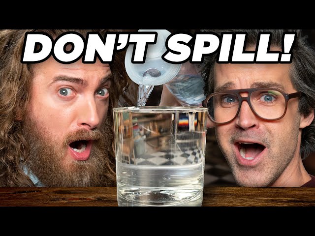 Tiktok's water cup challenge is like Jenga and teaches surface tension -  Upworthy