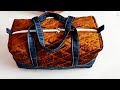 Very Beautiful Travel Bag Cutting and Stitching with Easy Method