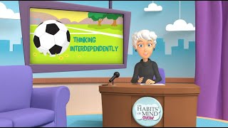 16 Habits of Mind: Thinking Interdependently
To learn more about the Habits of Mind animations, visit our website: https://habitsofmindkids.com/
Educators worldwide have enjoyed success with the renowned 16 Habits of Mind, created 30 years ago by Dr. Art Costa and Dr. Bena Kallick of the Global Institute for Habits of Mind.
The 16 Habits of Mind demonstrate learning skills that have been proven to aid students with emotional regulation, resulting in their ability to become familiar with utilizing mental health skills in their everyday life.
When children learn to think interdependently, they develop collaboration, respect, and an understanding of the value of teamwork. Working together toward shared goals helps them build stronger relationships, solve problems creatively, and appreciate diverse perspectives. Encouraging this habit doesn’t just support cooperation—it fosters empathy, communication, and the ability to succeed as lifelong learners.
SUBSCRIBE for more original WonderGrove stories: https://www.youtube.com/user/WonderGroveKids
We can teach students to make their own animations with Wonder Media Story Maker®: https://www.wondermediastorymaker.com
Click here for more of Wonder Media’s resources that help teachers transition their students into appropriate classroom behavior: https://www.wondergrovesocialskills.com/
—————————————————
Dont forget to like, share, and follow us online!
https://www.pinterest.com/wondergrovekids/ / https://www.facebook.com/wondergrovesocialskills/ / https://www.instagram.com/wondergrovesocialskills/
—————————————————
WonderGrove goes beyond academic basics to support crucial skills, in areas such as: • School Readiness • Social-Emotional Learning • Life and Social Skills • Health and Nutrition • Safety • Fitness • Creative Play
—————————————————
Join the WonderGrove kids as they teach and learn in fun, story-driven lessons at home and in school at: https://www.wondergrovelearn.net
Learn more about bringing all 250+ WonderGrove Social Skills videos and 2000+ extension lessons to your classroom or home at: https://www.wondergrovesocialskills.com
WonderGrove S.O.A.R. meets the needs of students with exceptionalities with high-interest animations and adapted extension lessons for developmental ages 2-10: https://www.wondergrovesoar.com
To see these characters teach the Habits of Mind 16 critical thinking and problem-solving skills for grades K-6, check out: https://www.habitsofmindkids.com 16 Habits of Mind: Thinking Interdependently