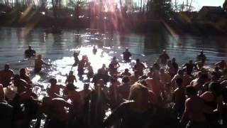 Pottstown PA New Years Day Polar Bear Plunge 2015
