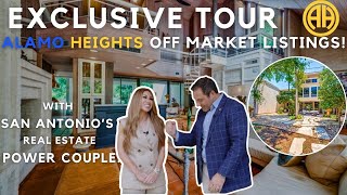 Exclusive Off Market Listing Tour with San Antonio Real Estate Power Couple! | ALAMO HEIGHTS