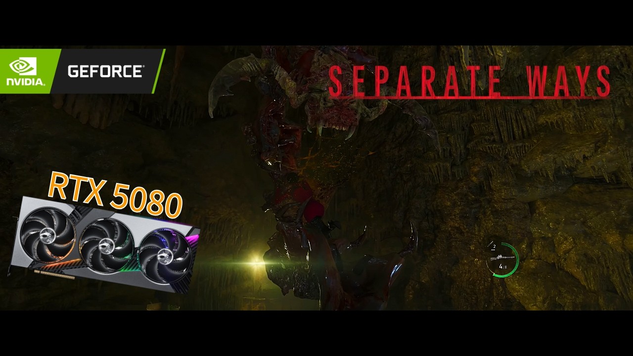 🔴Resident Evil 4 Separate Ways | RTX 5080 Max Settings Raytracing 3440x1440P