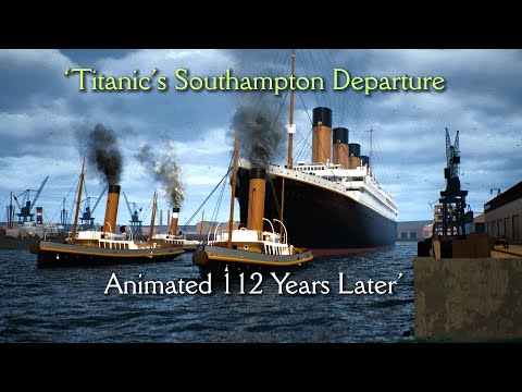 Titanic's Southampton Departure