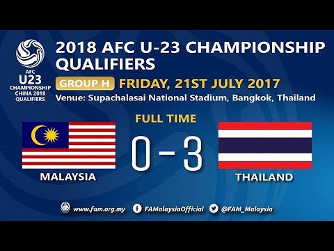 Keputusan penuh Malaysia u-23 vs Thailand u-23 2017