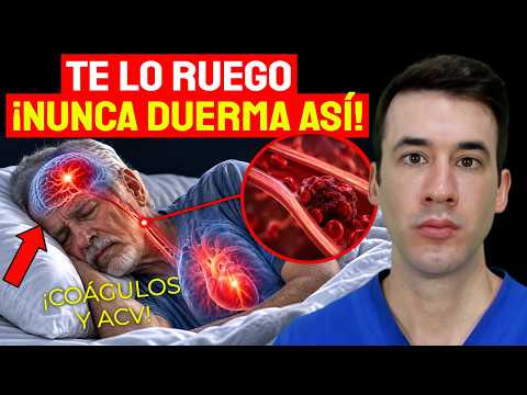 Cardiólogos Advierten: ¡Esta Posición al Dormir Causa Coágulos Y ACV de la noche a la mañana!