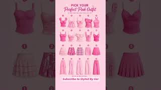 15 Cute Pink Outfit Ideas 🎀 #fashion #ytshorts #trending #viral #shorts
