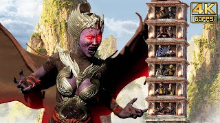 Mortal Kombat 1 - NITARA Klassic Towers Gameplay (Very Hard Difficulty) @ 4K 60ᶠᵖˢ ✔